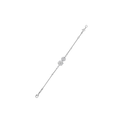 Chopard L'Heure du Diamant bracelet in 18k ethical white gold with diamonds view 2