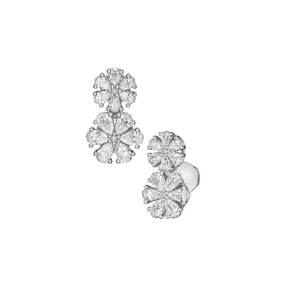 Chopard L'Heure du Diamant earrings in 18k ethical white gold with diamonds