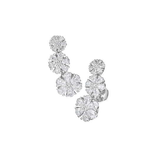 Chopard L'Heure du Diamant earrings in 18k ethical white gold with diamonds