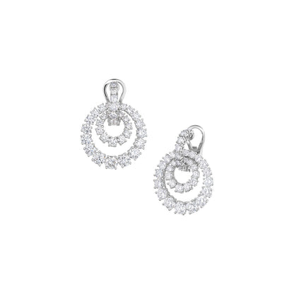 Chopard L'Heure du Diamant earrings in 18k ethical white gold with diamonds