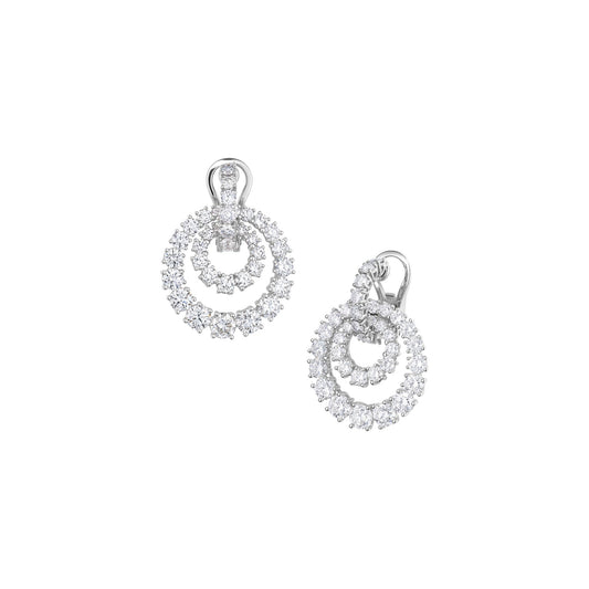 Chopard L'Heure du Diamant earrings in 18k ethical white gold with diamonds