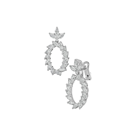 Chopard L'Heure du Diamant earrings in 18k ethical white gold with diamonds