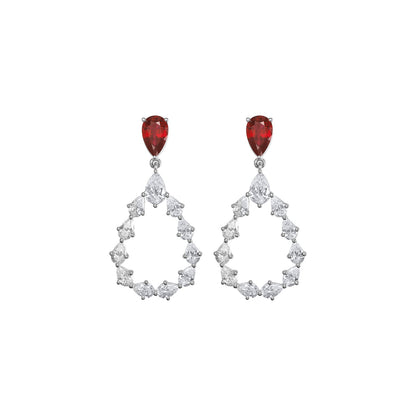Chopard L'Heure du Diamant earrings in 18k ethical white gold with diamonds view 3