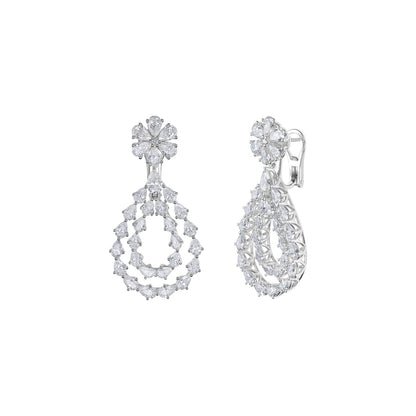Chopard L'Heure du Diamant earrings in 18k ethical white gold with diamonds