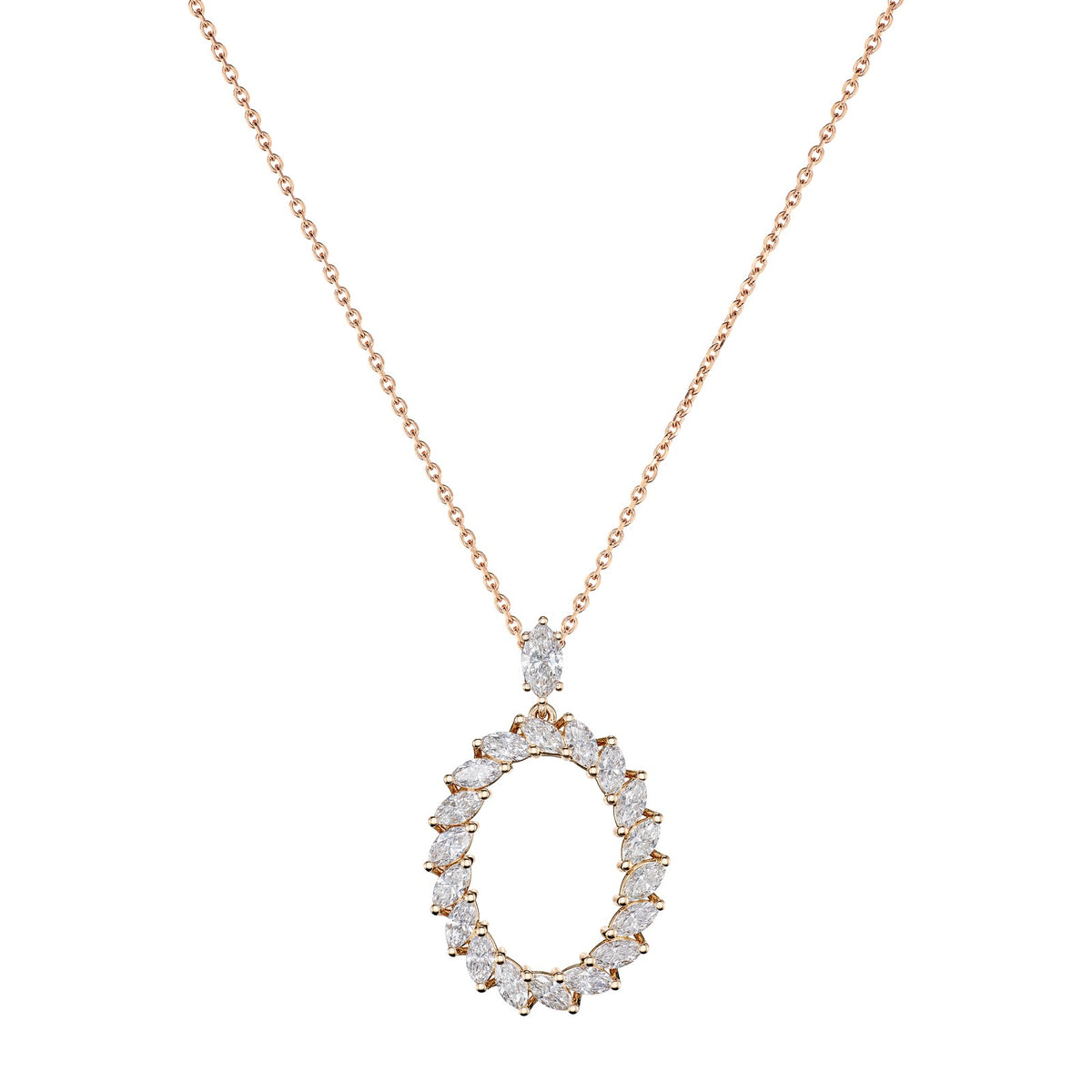 Chopard L'Heure du Diamant pendant in 18k ethical rose gold with diamonds