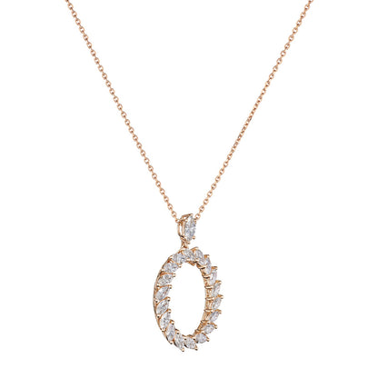Chopard L'Heure du Diamant pendant in 18k ethical rose gold with diamonds, view 2