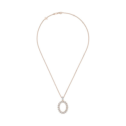 Chopard L'Heure du Diamant pendant in 18k ethical rose gold with diamonds, view 3