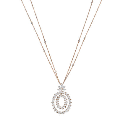 Chopard L'Heure du Diamant pendant in 18k ethical rose gold with diamonds