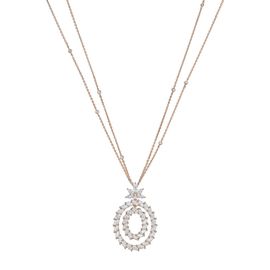 Chopard L'Heure du Diamant pendant in 18k ethical rose gold with diamonds