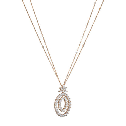 Chopard L'Heure du Diamant pendant in 18k ethical rose gold with diamonds, view 2