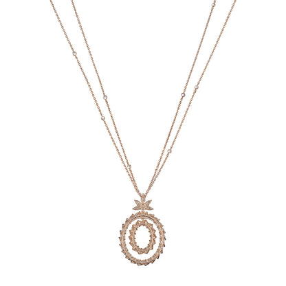 Chopard L'Heure du Diamant pendant in 18k ethical rose gold with diamonds, view 4