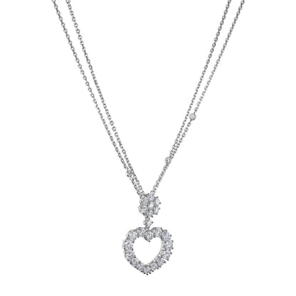 Chopard L'Heure du Diamant pendant in 18k ethical white gold with diamonds, view 2