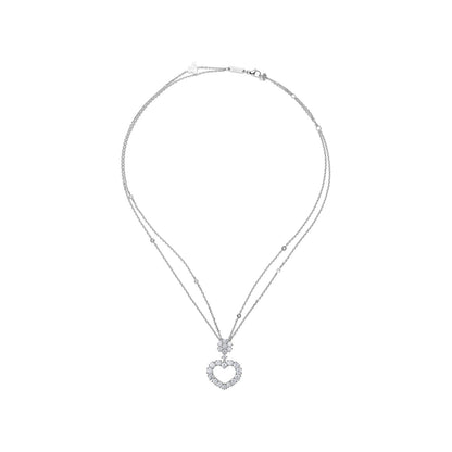 Chopard L'Heure du Diamant pendant in 18k ethical white gold with diamonds, view 3