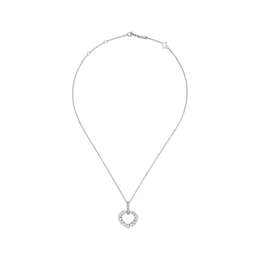 Chopard L'Heure du Diamant pendant in 18k ethical white gold with diamonds