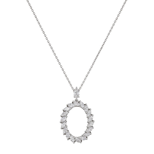 Chopard L'Heure du Diamant pendant in 18k ethical white gold with diamonds