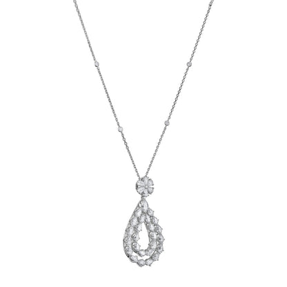 Chopard L'Heure du Diamant pendant in 18k ethical white gold with diamonds, view 2