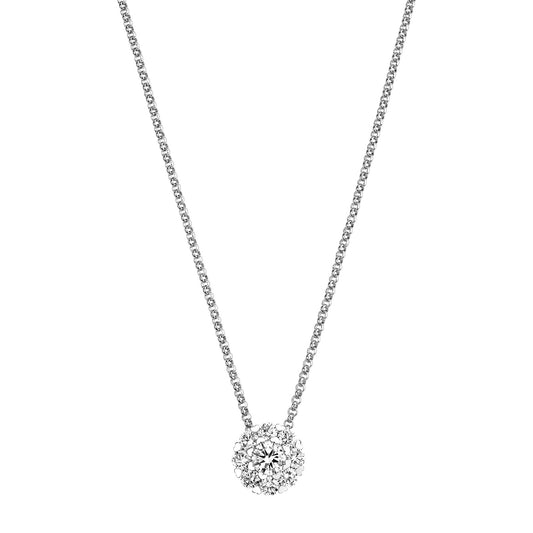 Chopard L'Heure du Diamant pendant in 18k ethical white gold with diamonds