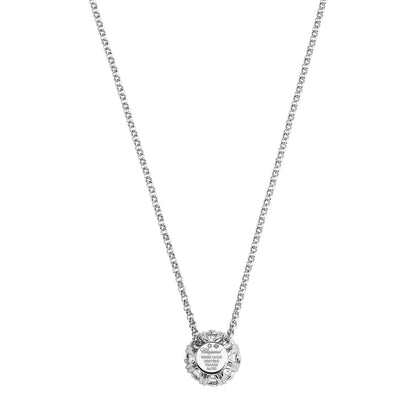 Chopard L'Heure du Diamant pendant in 18k ethical white gold with diamonds, view 4