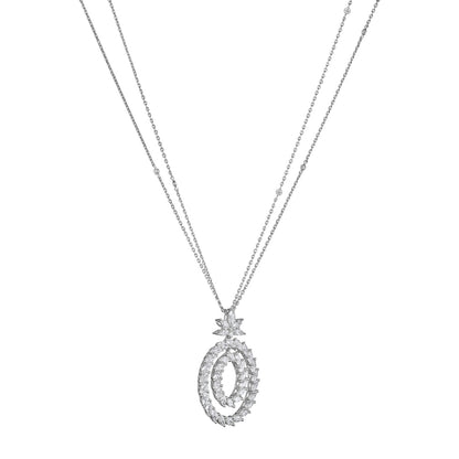 Chopard L'Heure du Diamant pendant in 18k ethical white gold with diamonds, view 2