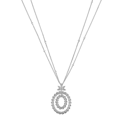 Chopard L'Heure du Diamant pendant in 18k ethical white gold with diamonds, view 4