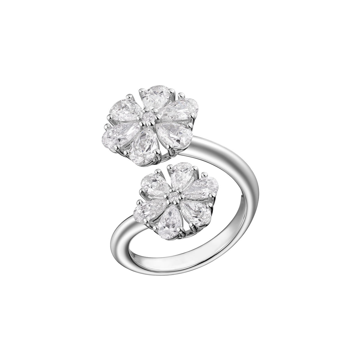 Chopard L'Heure du Diamant ring in 18k ethical white gold with diamonds