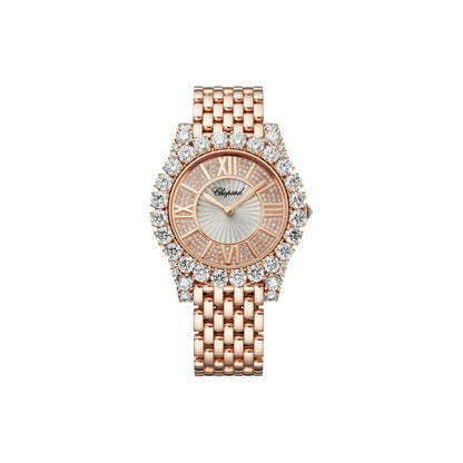 Chopard L'Heure du Diamant watch in 18k ethical rose gold with diamonds