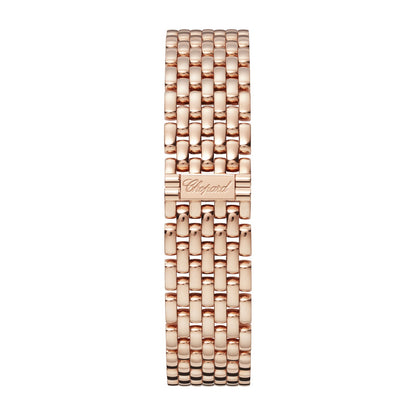 Chopard L'Heure du Diamant watch in 18k ethical rose gold with diamonds, view 4