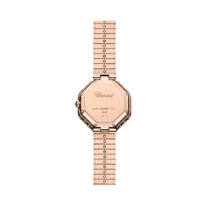 Chopard L'Heure du Diamant watch in 18k ethical rose gold with diamonds, view 2