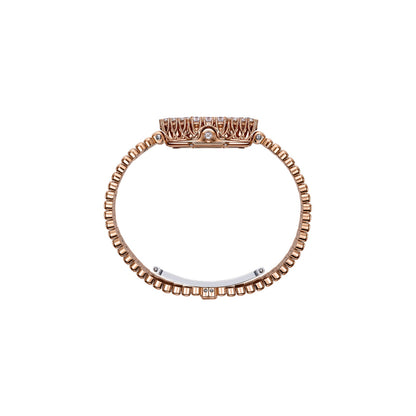 Chopard L'Heure du Diamant watch in 18k ethical rose gold with diamonds, view 3