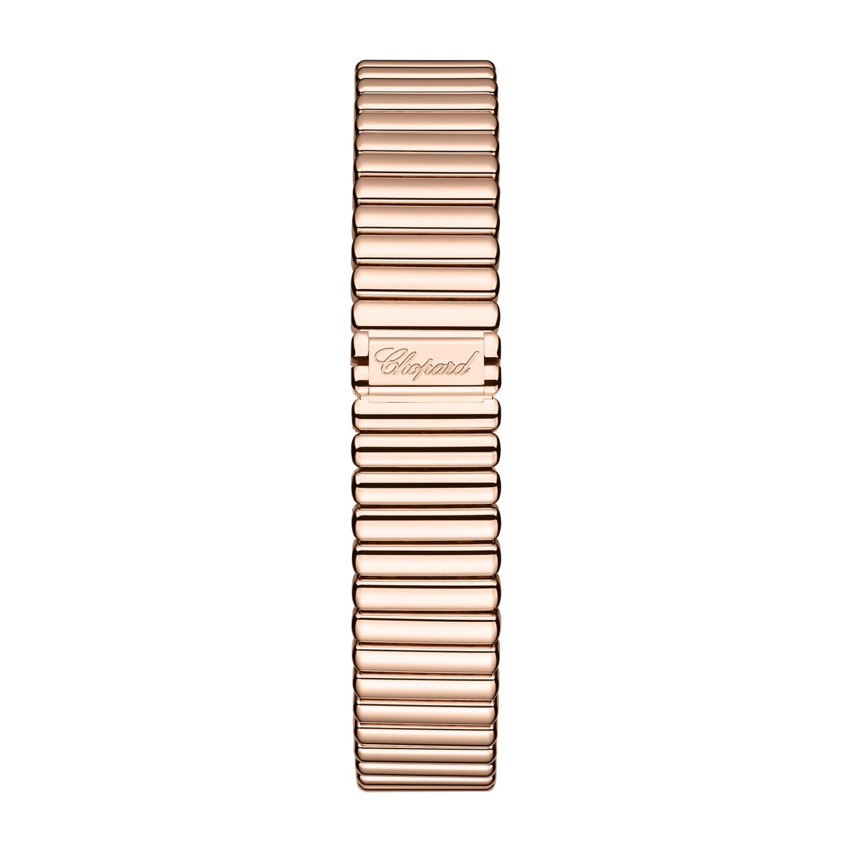 Chopard L'Heure du Diamant watch in 18k ethical rose gold with diamonds, view 4
