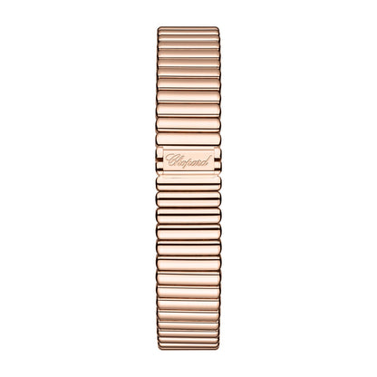 Chopard L'Heure du Diamant watch in 18k ethical rose gold with diamonds, view 4