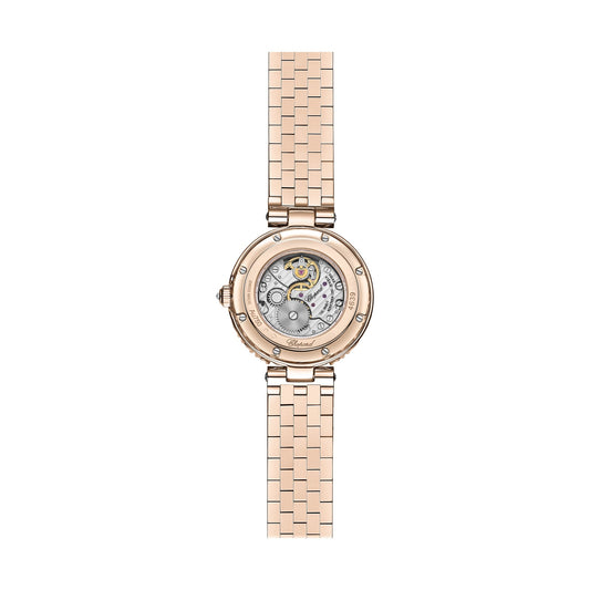 Chopard L'Heure du Diamant watch in 18k ethical rose gold with diamonds, view 2