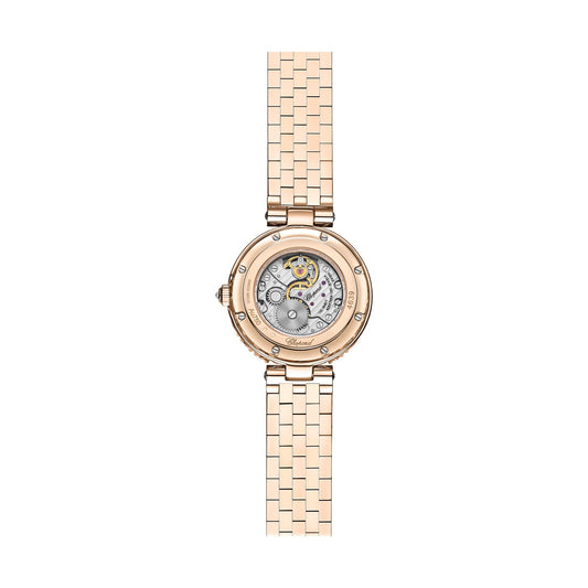 Chopard L'Heure du Diamant watch in 18k ethical rose gold with diamonds, view 2