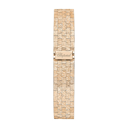 Chopard L'Heure du Diamant watch in 18k ethical rose gold with diamonds, view 4