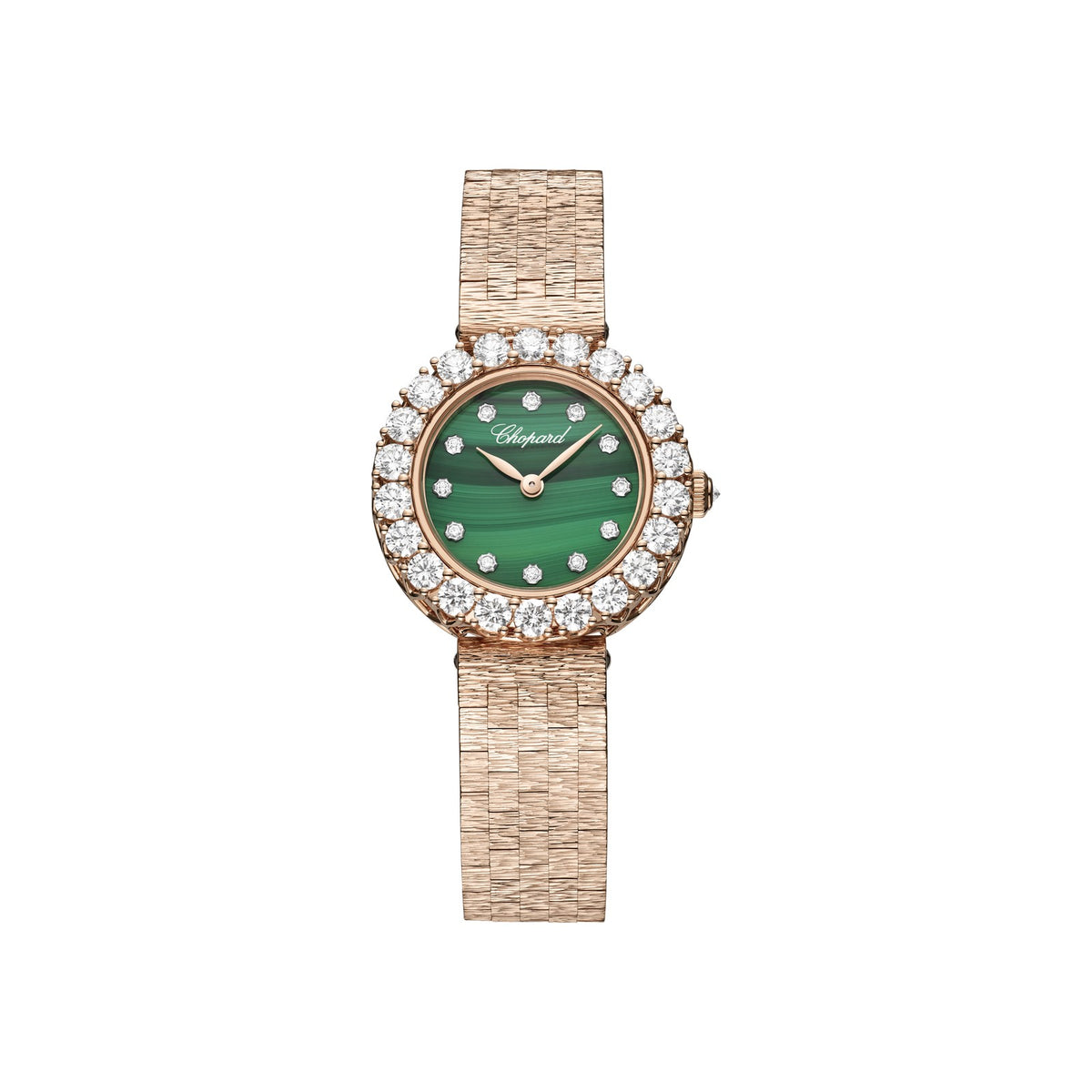 Chopard L'Heure du Diamant watch in 18k ethical rose gold with diamonds