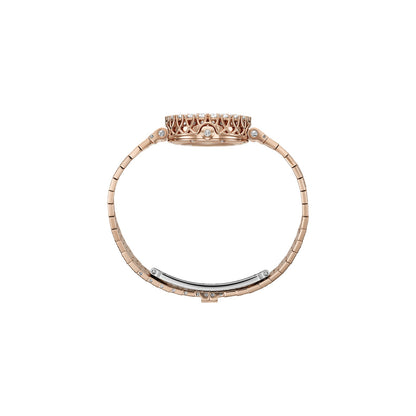 Chopard L'Heure du Diamant watch in 18k ethical rose gold with diamonds, view 3