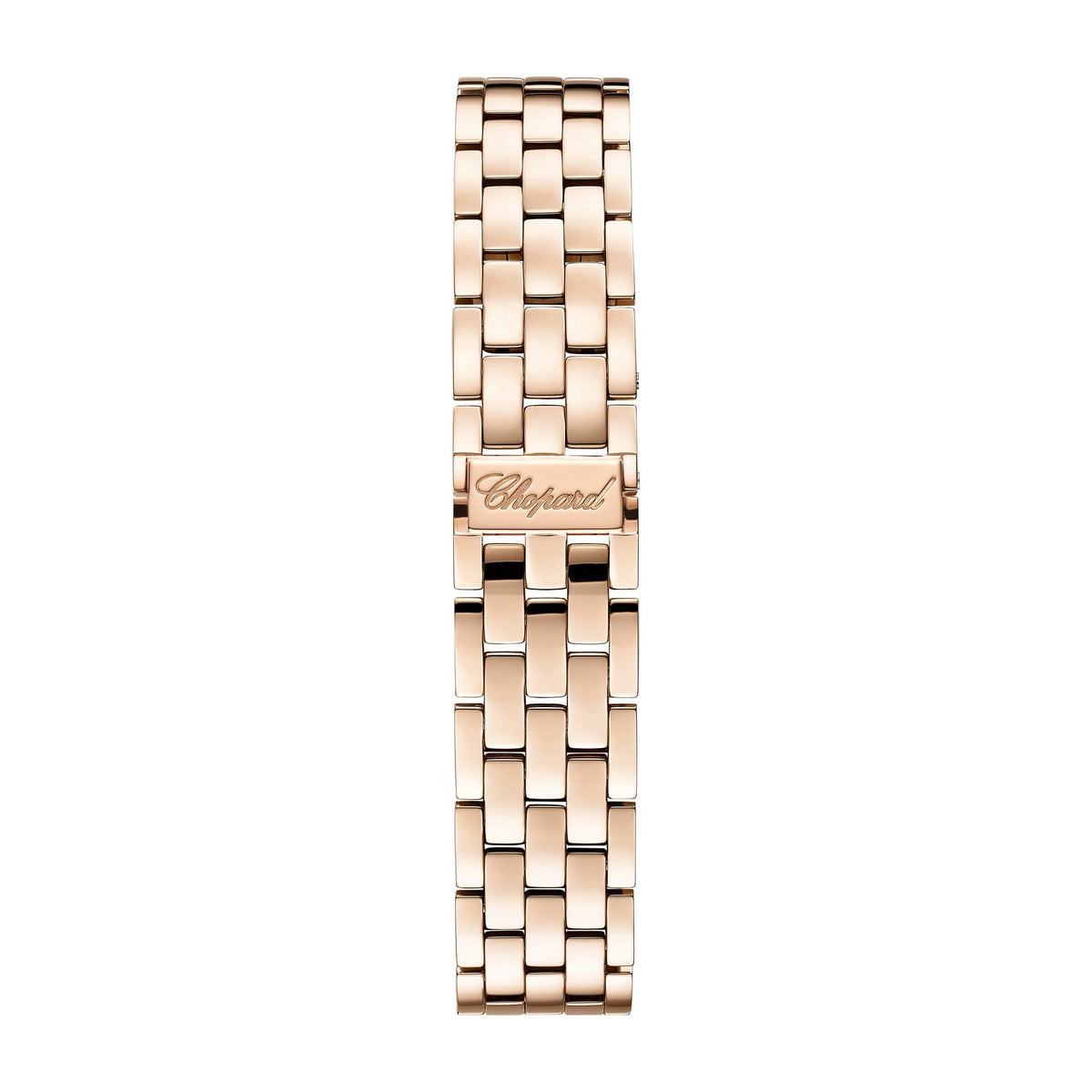 Chopard L'Heure du Diamant watch in 18k ethical rose gold with moving diamonds, view 4