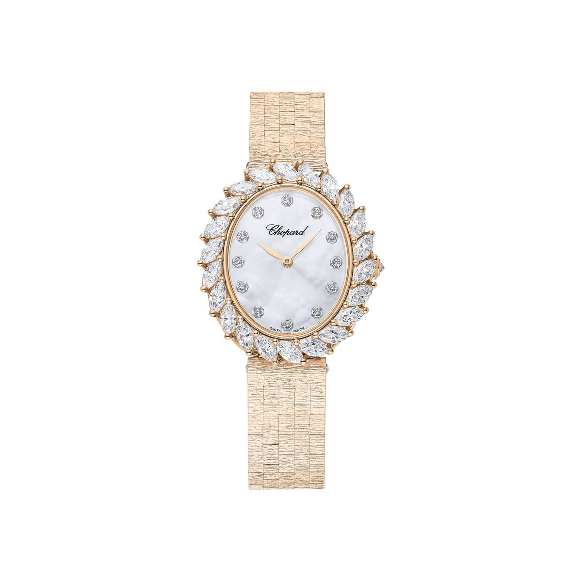 Chopard L'Heure du Diamant watch in 18k ethical rose gold with diamonds