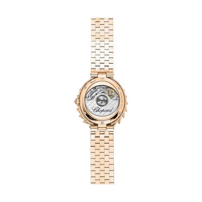 Chopard L'Heure du Diamant watch in 18k ethical rose gold with diamonds, view 2