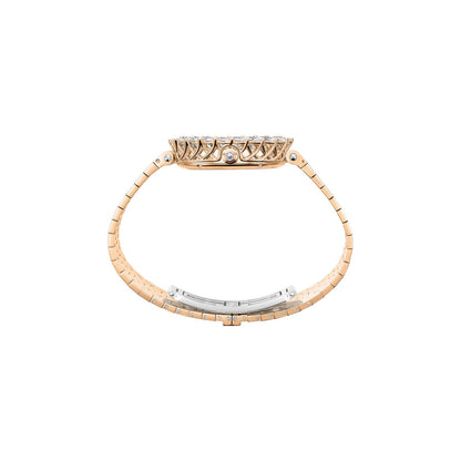 Chopard L'Heure du Diamant watch in 18k ethical rose gold with diamonds, view 3