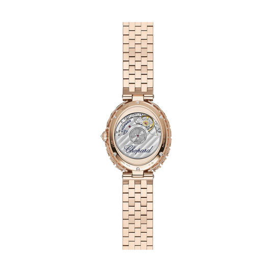 Chopard L'Heure du Diamant watch in 18k ethical rose gold with diamonds, view 2