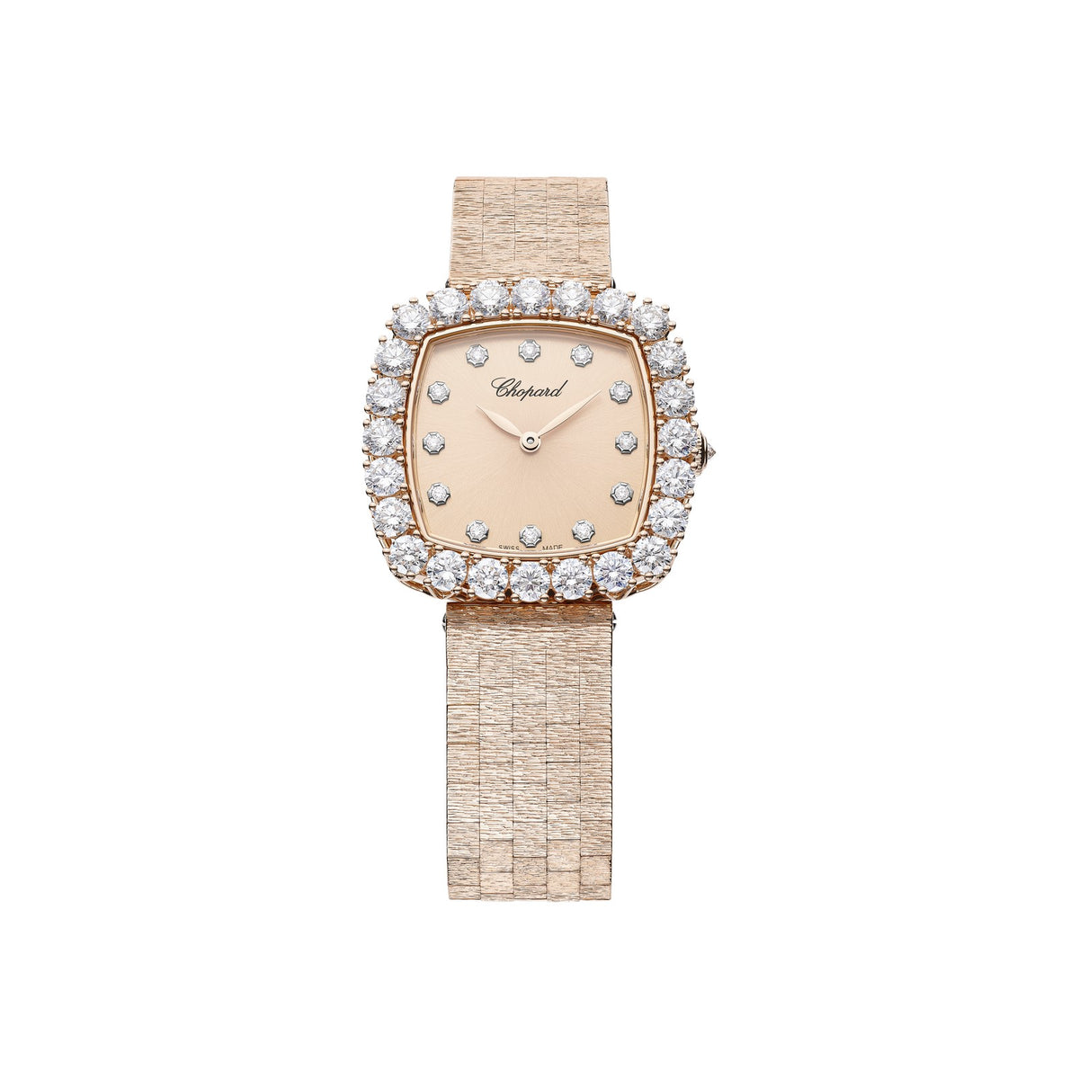 Chopard L'Heure du Diamant watch in 18k ethical rose gold with diamonds