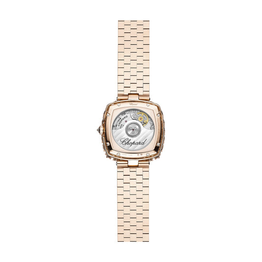 Chopard L'Heure du Diamant watch in 18k ethical rose gold with diamonds, view 2