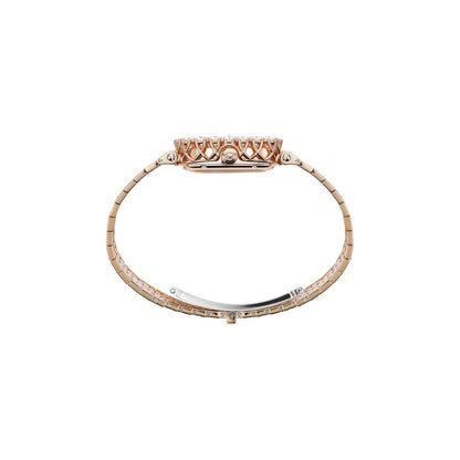 Chopard L'Heure du Diamant watch in 18k ethical rose gold with diamonds, view 3