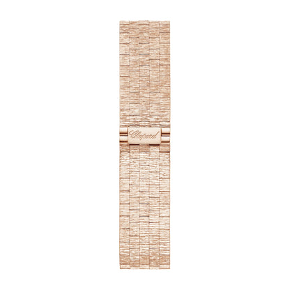 Chopard L'Heure du Diamant watch in 18k ethical rose gold with diamonds, view 4