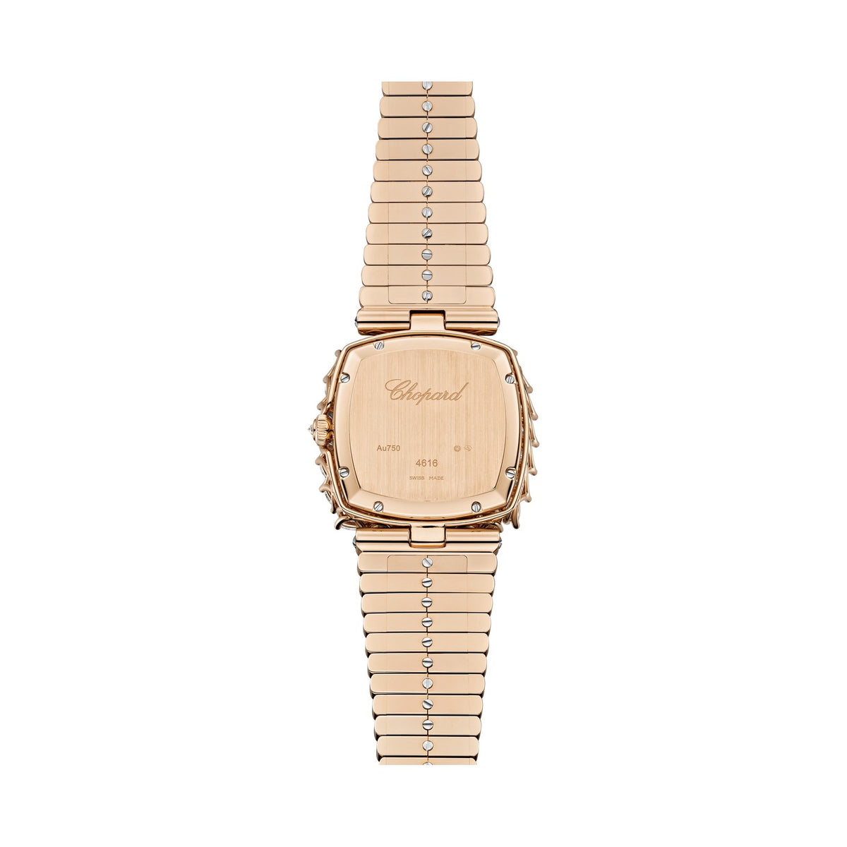 Chopard L'Heure du Diamant watch in 18k ethical rose gold with diamonds, view 2