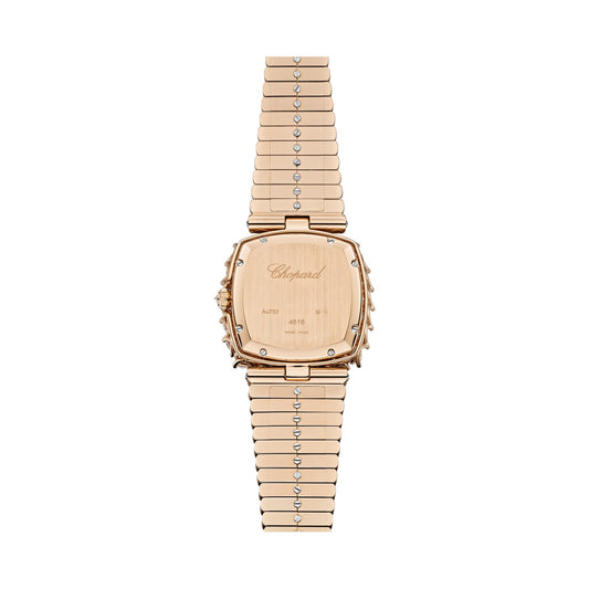 Chopard L'Heure du Diamant watch in 18k ethical rose gold with diamonds, view 2