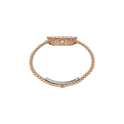 Chopard L'Heure du Diamant watch in 18k ethical rose gold with diamonds, view 3
