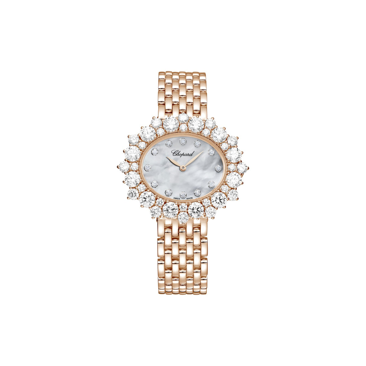 Chopard L'Heure du Diamant watch in 18k ethical rose gold with diamonds