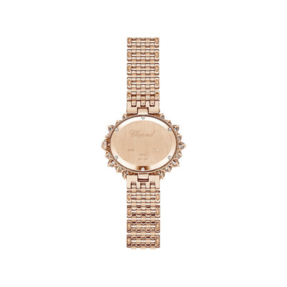Chopard L'Heure du Diamant watch in 18k ethical rose gold with diamonds, view 2